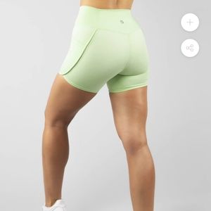 SOLD. BuffBunny excel shorts L